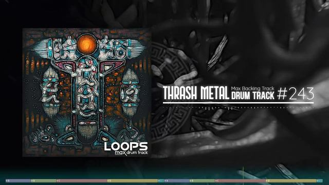 Thrash Metal Drum Track / Havok Style / 170 Bpm