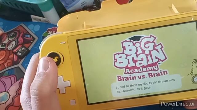 Unboxing & gameplay of Big Brain Academy: Brain vs. Brain for the Nintendo Switch смотреть онлайн