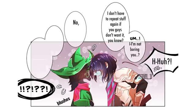 Beautiful And Perfect - Kris x Ralsei (Deltarune Comic Dub) смотреть онлайн