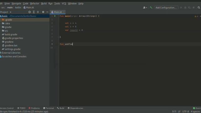 Getting Started with Kotlin: Declaring Variables And Using Functions смотреть онлайн