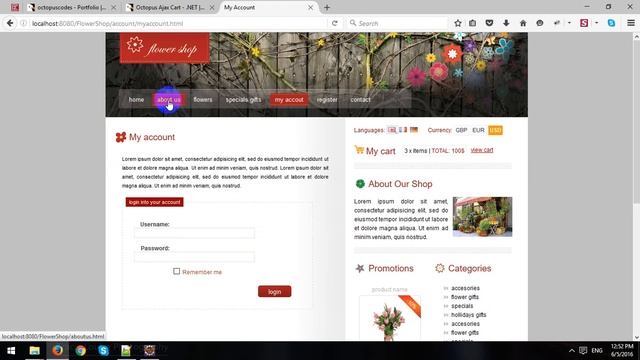 Building An ECommerce Store Using Spring MVC Framework - Part 2 - Active Menu Highlight смотреть онлайн