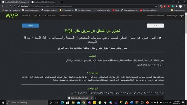 Bypass login SQL injection WVP смотреть онлайн