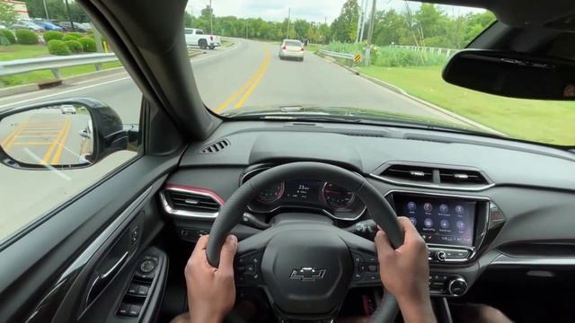 2022 Chevy Trailblazer RS 1.3T 3 Cylinder POV Test Drive смотреть онлайн