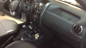 Рено Дастер 2017 года выпуска, установка чехлов на сидения премиум ЭКОкожа