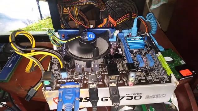 Placa 1155 Asus P8H61-M LX3 R2.0 Procesador Corei7-2600/3.4GHZ