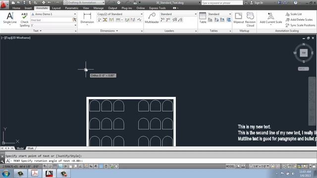 #31 - AutoCAD - 2D Drafting Basics - Annotative Text - Brooke Godfrey смотреть онлайн