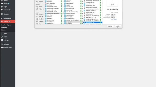 How to install and activate a plugin on WordPress from a Zip File on your Computer смотреть онлайн