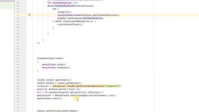 Android Studio online music player application part 5 смотреть онлайн