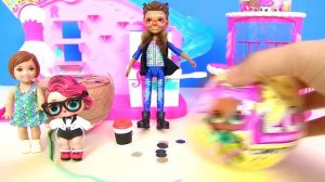 ЗОЛОТОЙ ШАРИК ЛОЛ! ПОДАРОК НА ДЕНЬ РОЖДЕНИЯ! КУКЛЫ ЛОЛ - Видео для Детей -РАСПАКОВКА | My Toys Pink