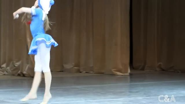 00017 Sailor's dance solo Матросский Танец под парусом Юные таланты Подольск смотреть онлайн