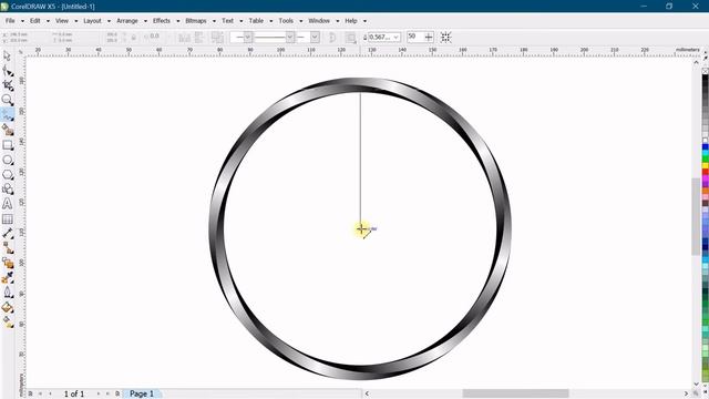 Coreldraw tutorial | Mercedes logo in coreldraw | Using poet point | Snap settings | Smart fill смотреть онлайн