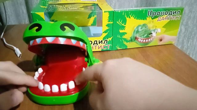 обзор игрушки Крокодил Дантист🤓👍самая крутая игра👾 смотреть онлайн