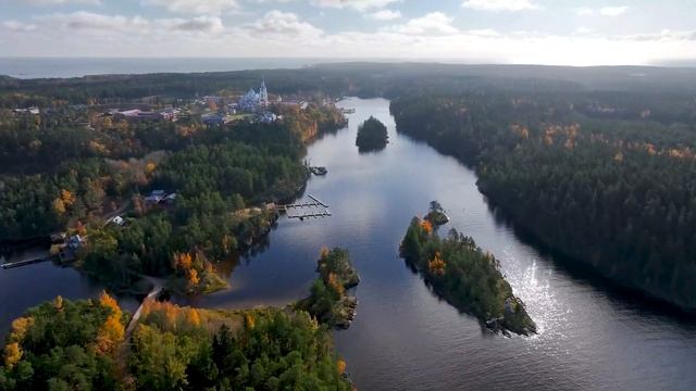 Завораживающие краски Валаамской осени | Fascinating colors of Valaam autumn смотреть онлайн