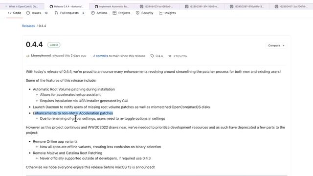 OpenCore Legacy Patcher 0.4.4! AUTO ROOT PATCHING - HUGE UPDATE! смотреть онлайн