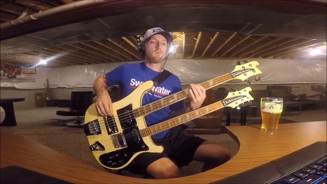 Rush - 2112: The Temples Of Syrinx Bass Cover. Rickenbacker 4080 смотреть онлайн
