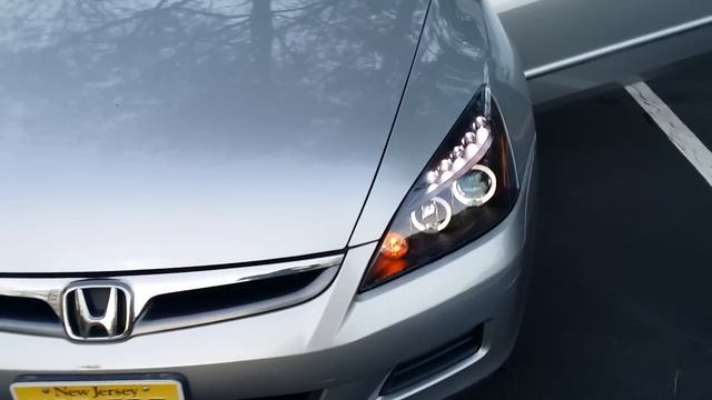 2003-2007 Honda Accord Spec-D Halo Projector Headlights Review (2LHP-ACD03JM-TM) смотреть онлайн