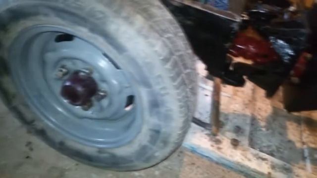 Переломка 4х4 поставил раму на колеса.#4 смотреть онлайн