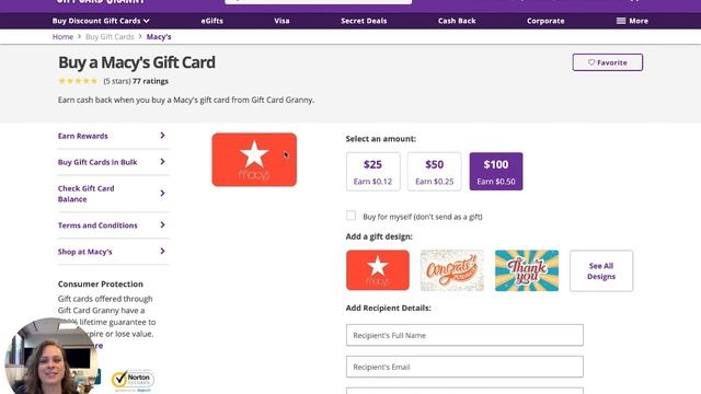 Macy's Gift Card | Gift Card Granny смотреть онлайн