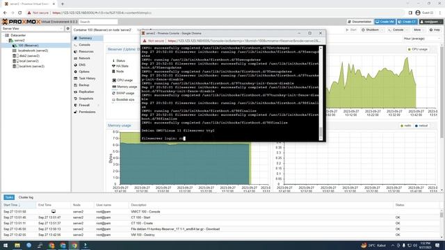 Installing TurnKey File Server on proxmox смотреть онлайн