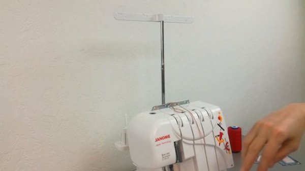 Заправка 3-/4-ниточного оверлока Janome ArtStyle 4057