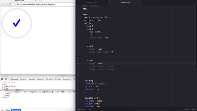 SVG Animation Tutorial - Loading смотреть онлайн