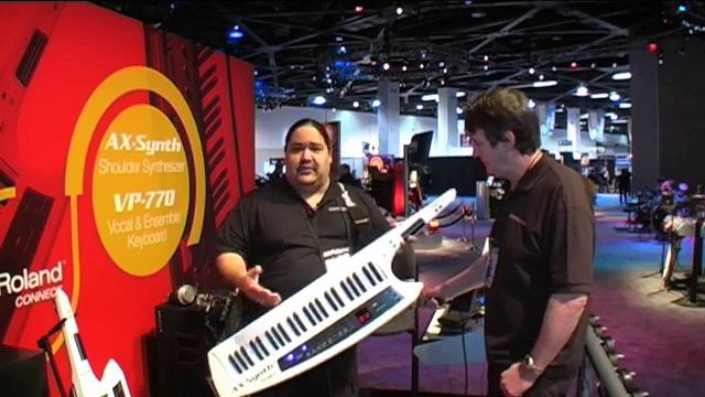 Roland AX Synth - NAMM 2009 смотреть онлайн