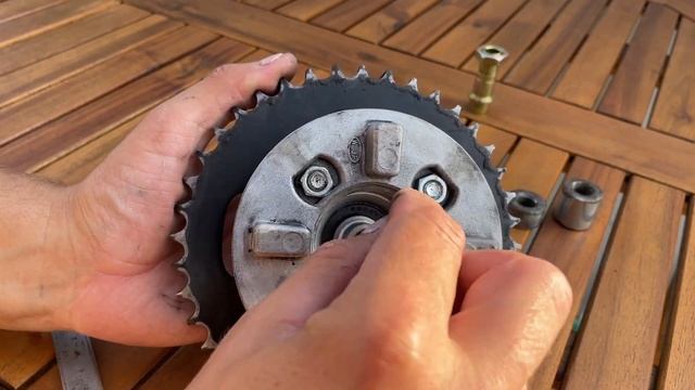 Размеры втулок заднего колеса мопеда Альфа. Как улучшить классику смотреть онлайн