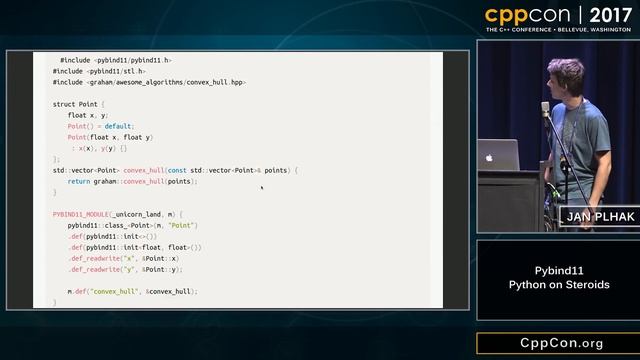 CppCon 2017: Jan Plhak “Pybind11 - Python on Steroids” смотреть онлайн