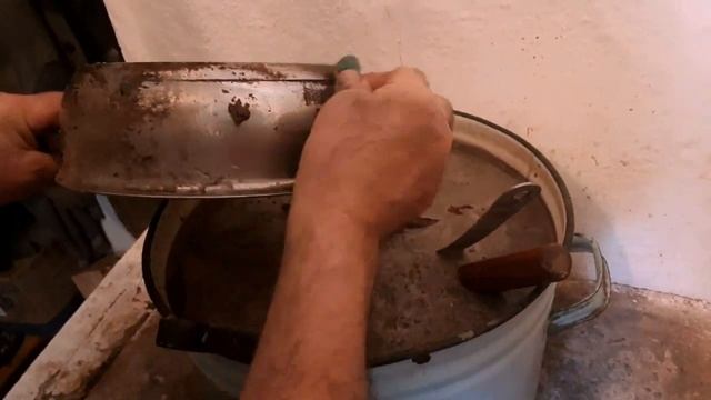 Сильные морозы. Как чистить старые сковородки. Как мы меняли полы в доме несколько лет назад. смотреть онлайн