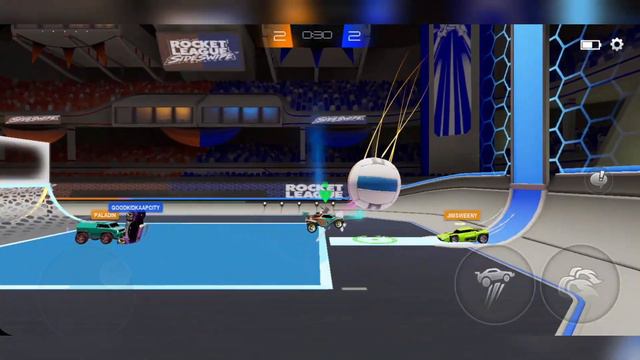 Volleyball at 3:23 on Rocket League Sideswipe #6 смотреть онлайн