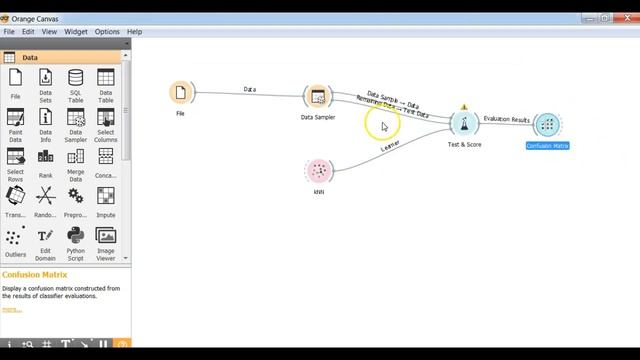 KNN demonstration in Orange смотреть онлайн
