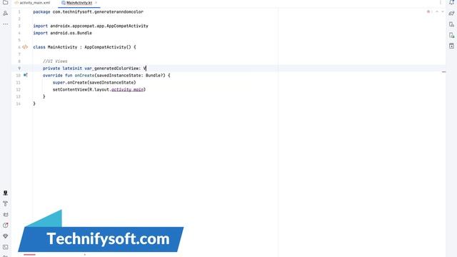 Generate Random Color | Android Studio | Kotlin смотреть онлайн