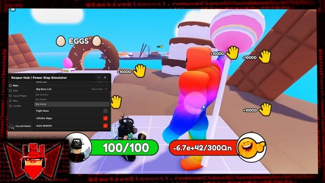 Roblox Power Slap Simulator Script Hack - INFINIITE SLAPS, ETC! *PASTEBIN 2023* смотреть онлайн