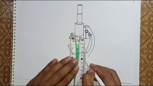 How to Draw Microscope | Compound Microscope | by Mubashar Art смотреть онлайн