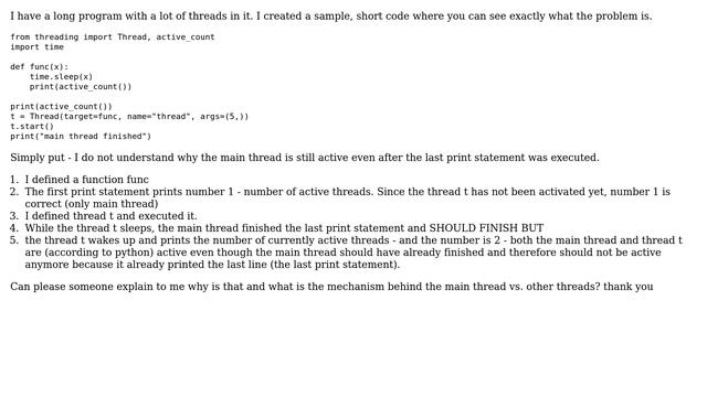 Main thread in Python (2 Solutions!!) смотреть онлайн
