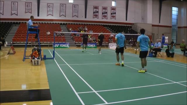 Бадминтон Li-Ning Kevin Li and Nyl Yakura игры Карлтон университета смотреть онлайн