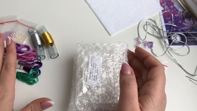 151 Золотое шитье Lilac Time by Rajmahal новый процесс, обзор набора смотреть онлайн