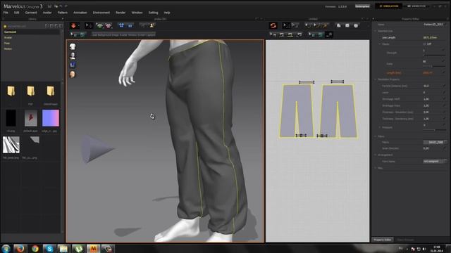 Marvelous Designer урок часть 2 смотреть онлайн