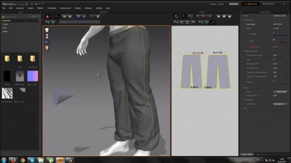 Marvelous Designer урок часть 2