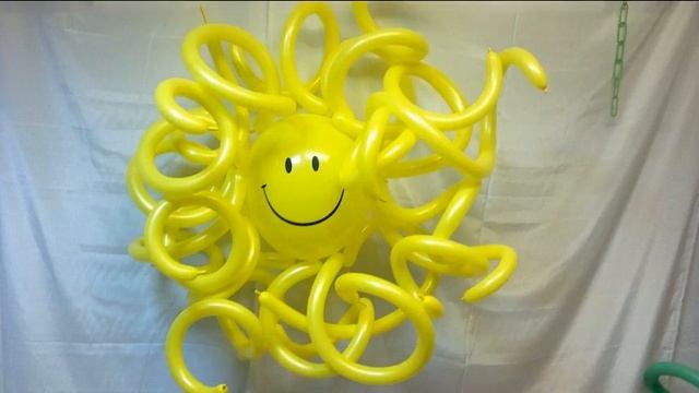 фигура девочки из воздушных шаров смотреть онлайн