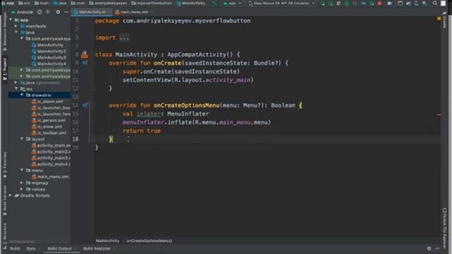 Ep.15 Overflow Menu Button To Another Activities + Show Nice Colorful Logos (in Kotlin) смотреть онлайн