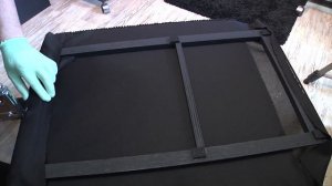 Ремонтируем акустический гриль, перетяжка ткани.