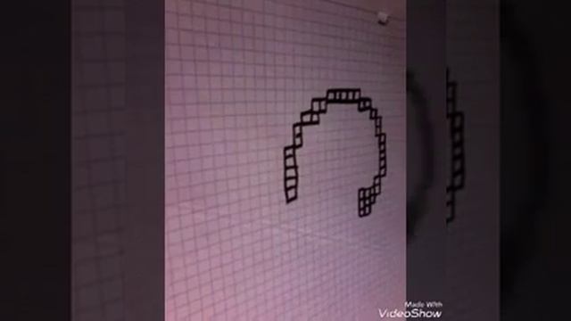 Инь янь по клеточкам