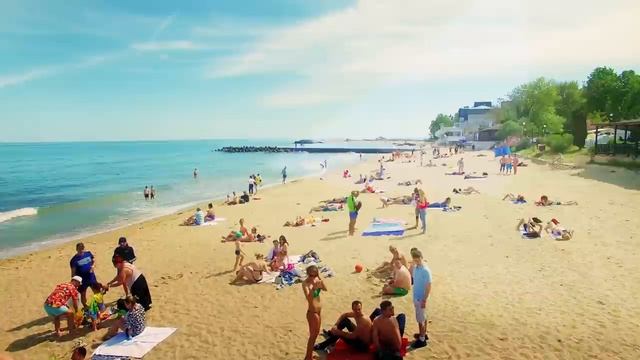 Bulgaria - Golden Sands by drone 1st of May смотреть онлайн