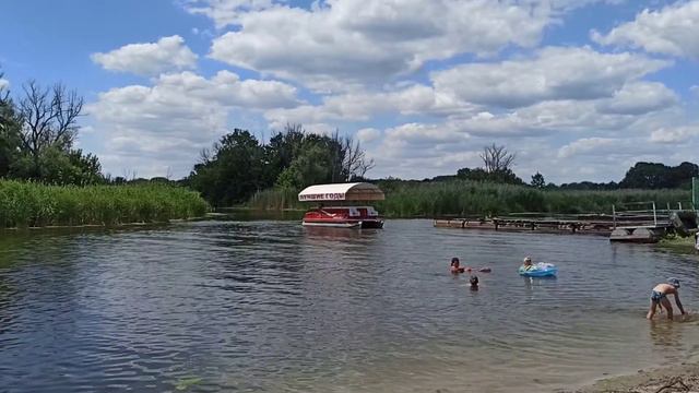 Щурово. Городской пляж. смотреть онлайн