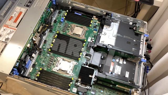 Сборка сервера Dell PowerEdge R730xd 12LFF смотреть онлайн
