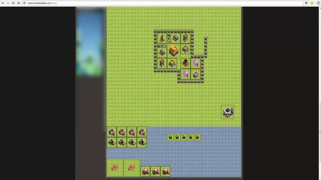 Как построить деревню в clash of clans TH 4 Hybrid смотреть онлайн