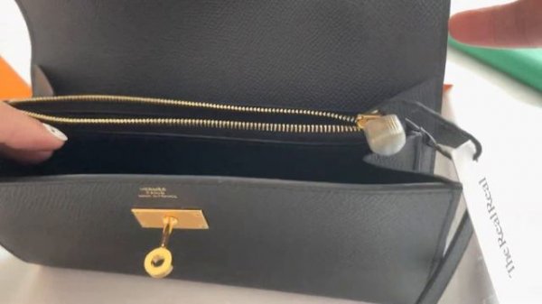 Hermes classic Kelly wallet