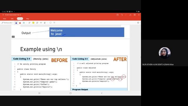 SC025 Lecture #8 3.1 Part of Java Program / Input Output смотреть онлайн