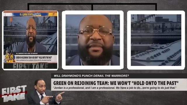 Stephen A react 1st Handshake of draymond & poole after the practice Stop Talking Sh*t GS are BACK смотреть онлайн